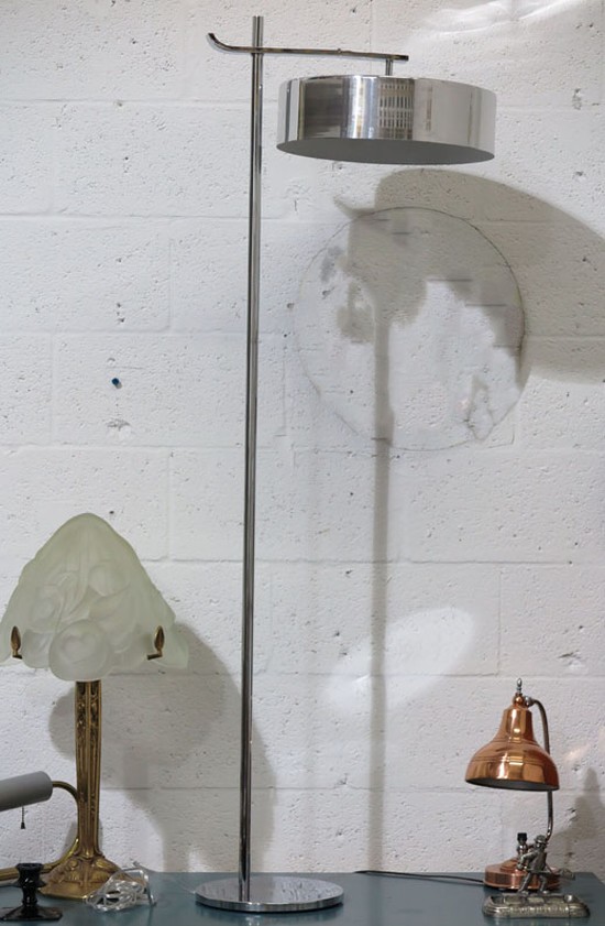 Kurt Versen American Art Deco Floor Lamp